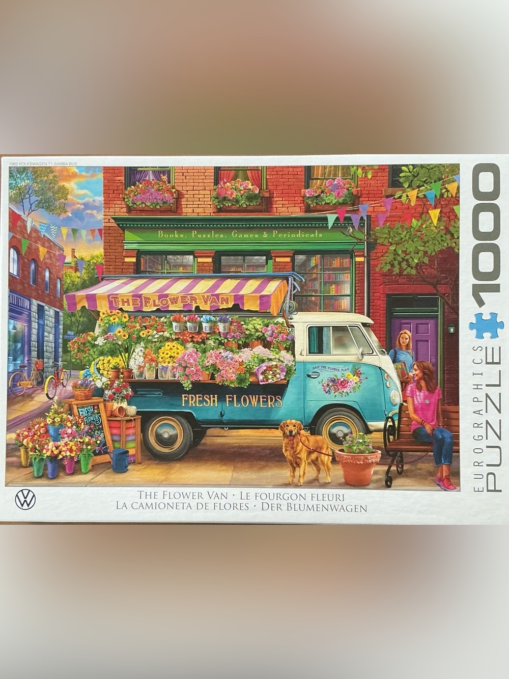 Eurographics “The Flower Van” 1000 piece puzzle